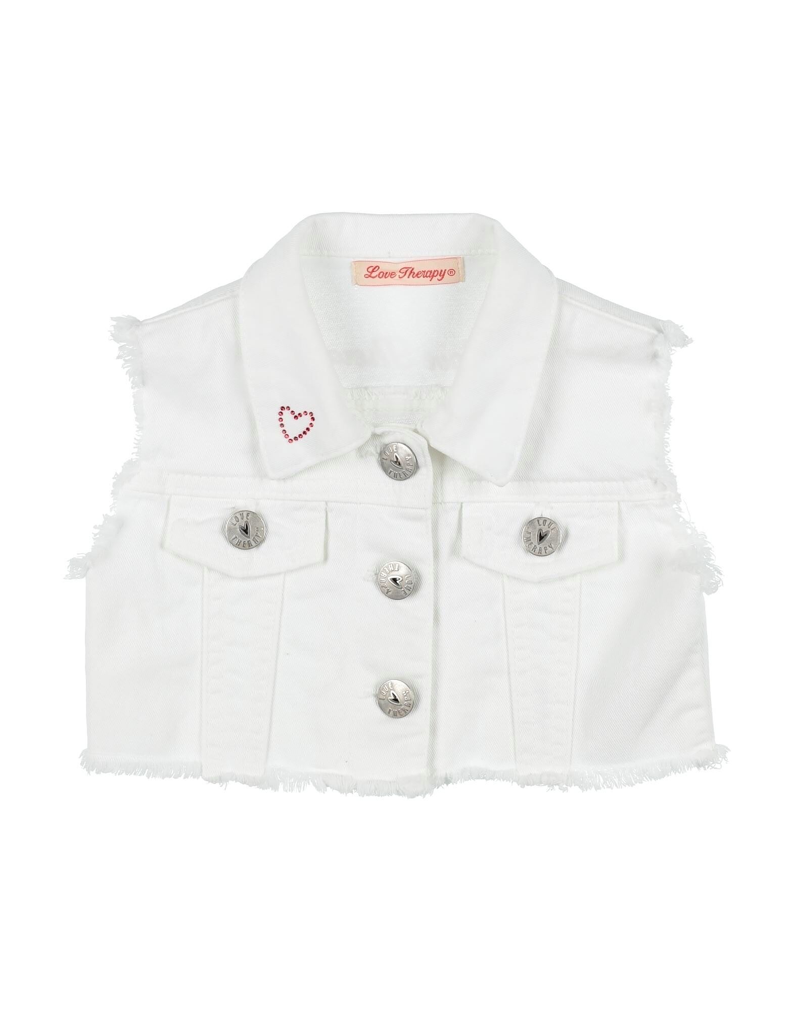 

Джинсовая куртка для ребенка Love Therapy, белый