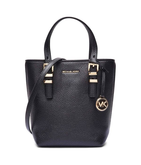 

Кожаная сумка через плечо Quinn Michael Kors, черный