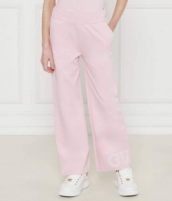 

Брюки Flare fit Guess, коричневый
