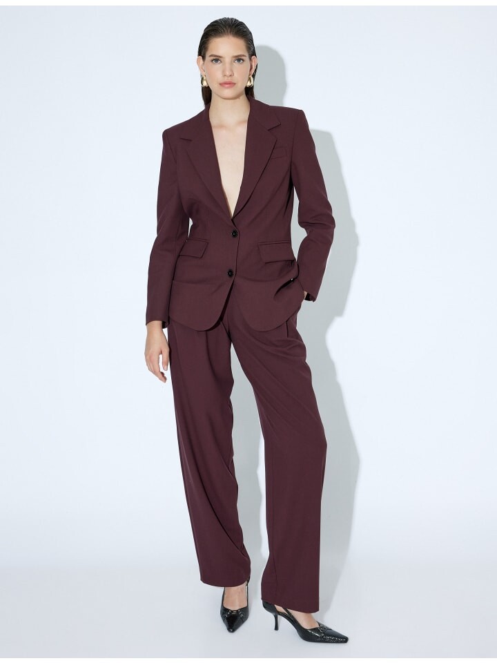 

Тканевые брюки KOTON Hose, цвет Bordo