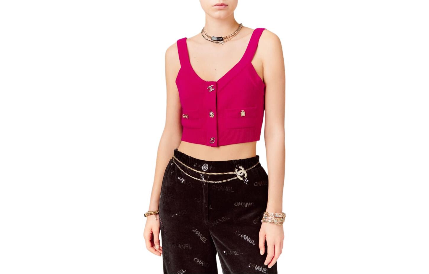 

Женская майка Pink Blast/Gridiron/Volt Chanel