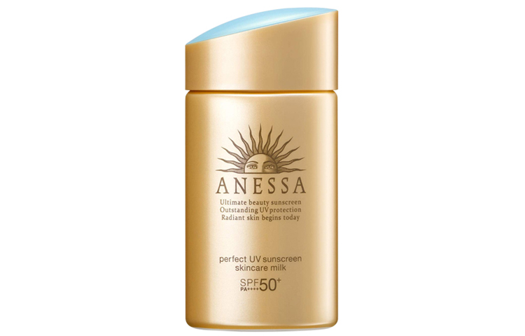 Солнцезащитное молочко Anessa Perfect UV Sunscreen Skincare Milk для лица и тела, 60 мл х 5 — фото 3