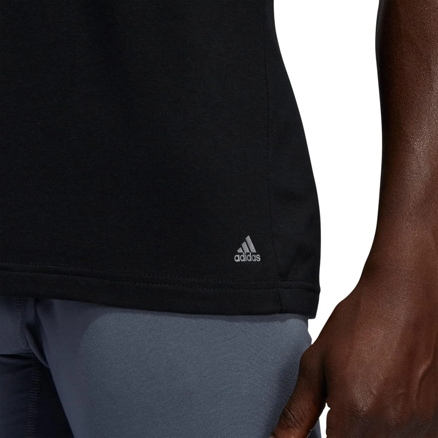 Мужские футболки adidas Stretch Cotton Crew Neck (2 шт) — фото 2