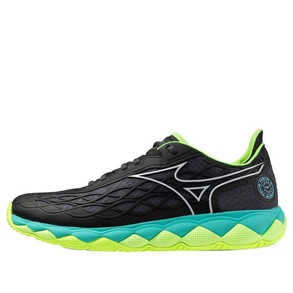 

Кроссовки wave enforce tour 'black green' Mizuno, черный