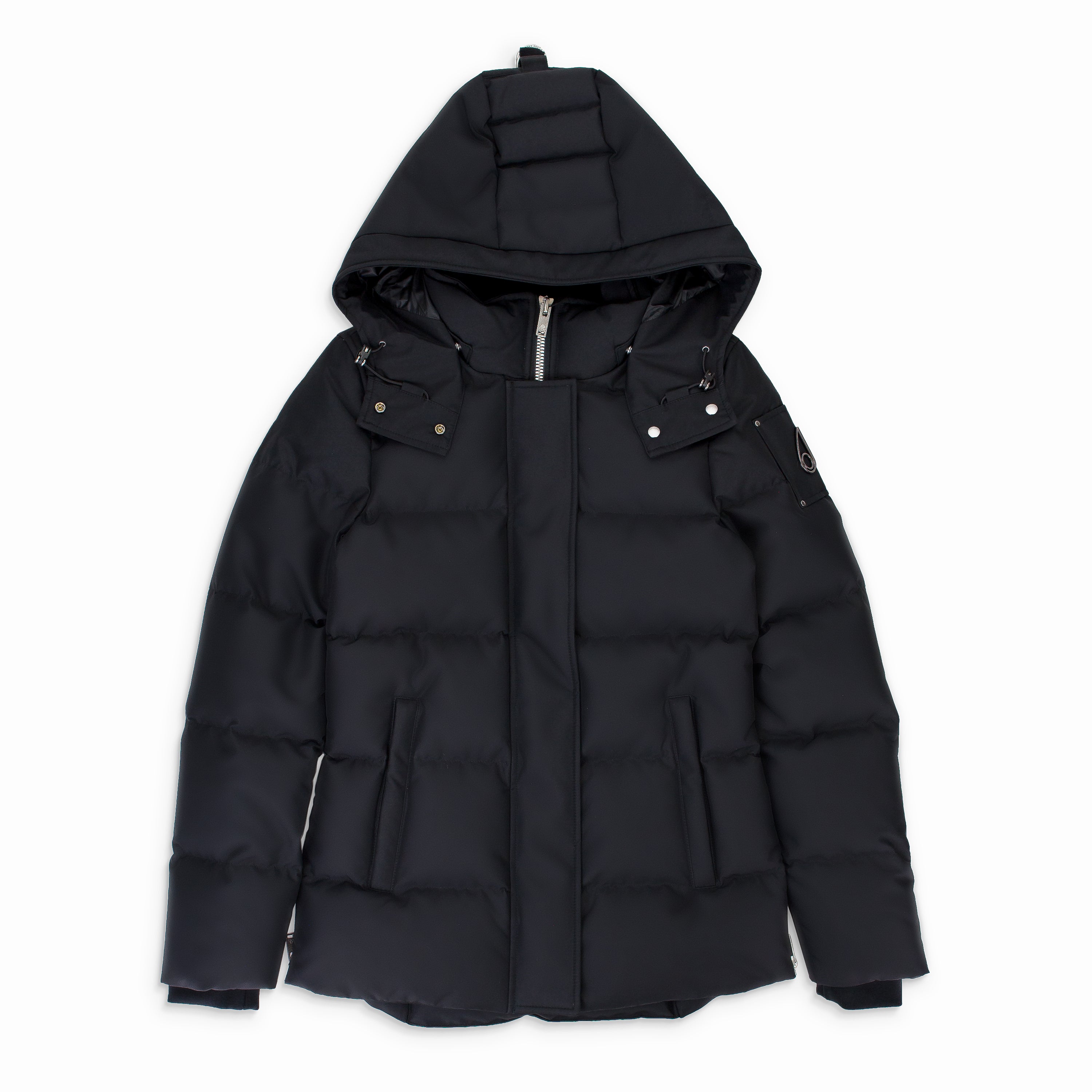 

NWT Moose Knuckles W Cloud 3Q N черная пуховая куртка размер L $1050