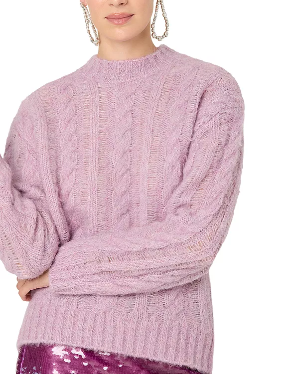 

Свитер крупной вязки «Виолетта» Astr The Label, фиолетовый