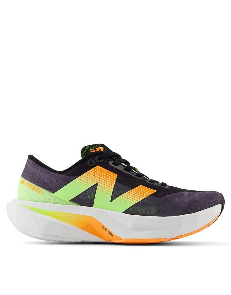 

New Balance - Fuelcell Rebel v4 - Черные кроссовки, Черный, New Balance - Fuelcell Rebel v4 - Черные кроссовки