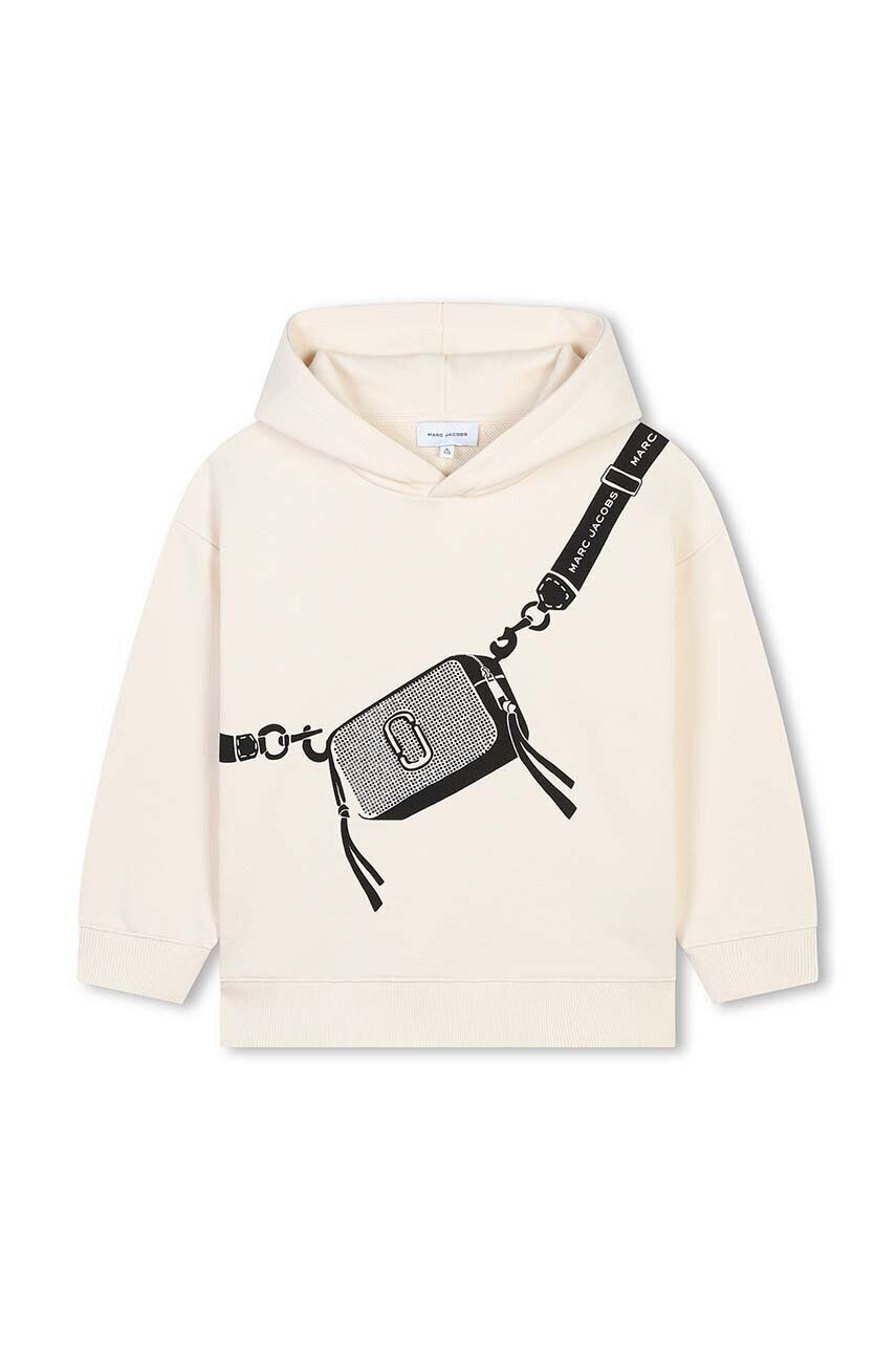 

Хлопковая толстовка Marc Jacobs для мальчика/девочки, бежевый