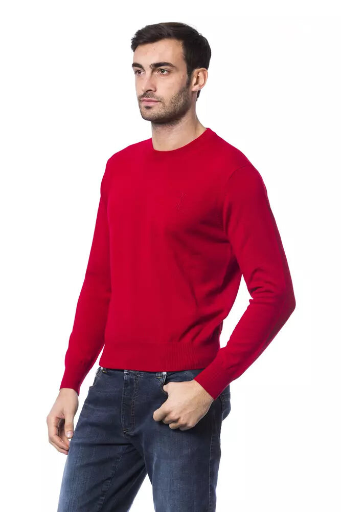 

Мужской свитер Billionaire Italian Couture из мериносовой шерсти, красный