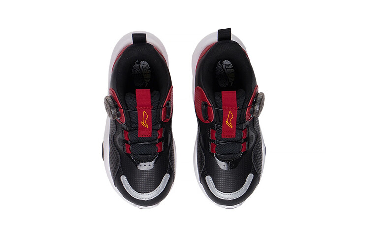 Детские кроссовки Royal Thunder Lifestyle PS Low-top Positive Black/Bull Red Lining Young — фото 4