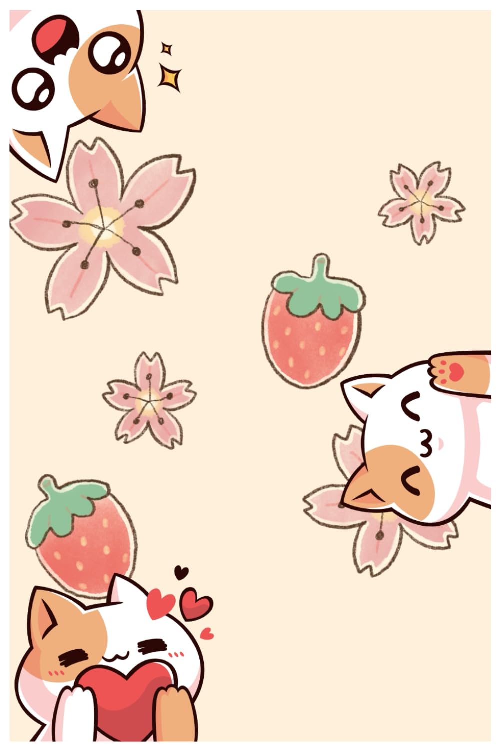 

Kawaii Notizbuch: Süßes Notizbuch mit Chibi Katzen liniert (German Edition) (Independently published)