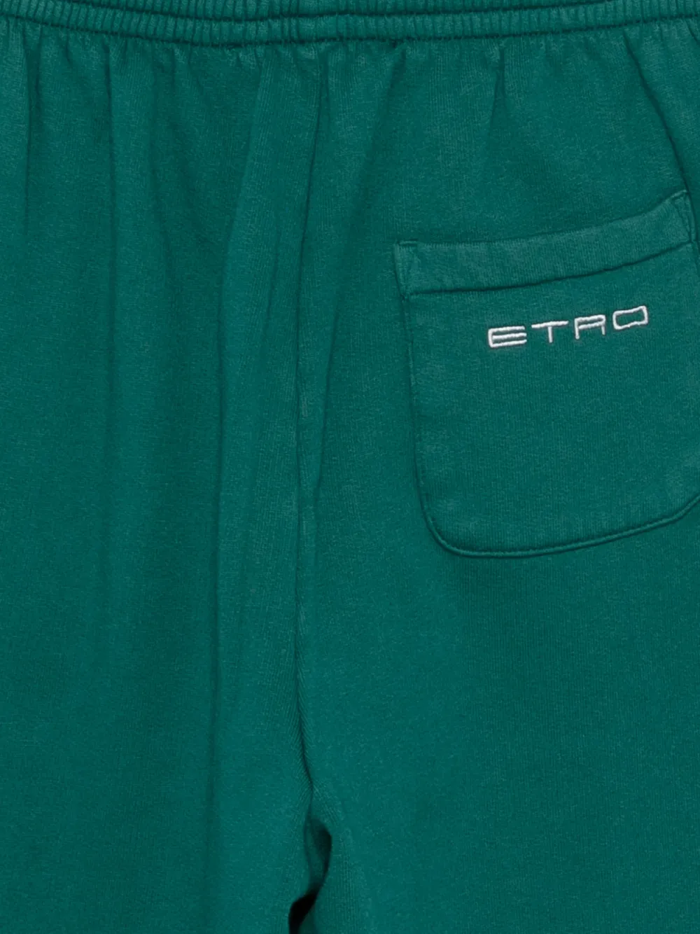 Спортивные брюки с эластичными манжетами ETRO KIDS, зеленый — фото 3