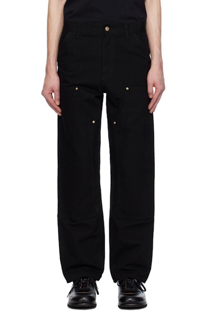 

Черные брюки с двойным коленом Carhartt Work In Progress