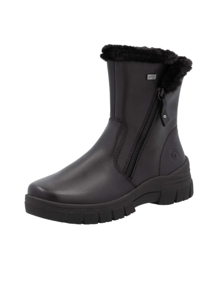 Ботильоны remonte Stiefelette Stiefel, черный