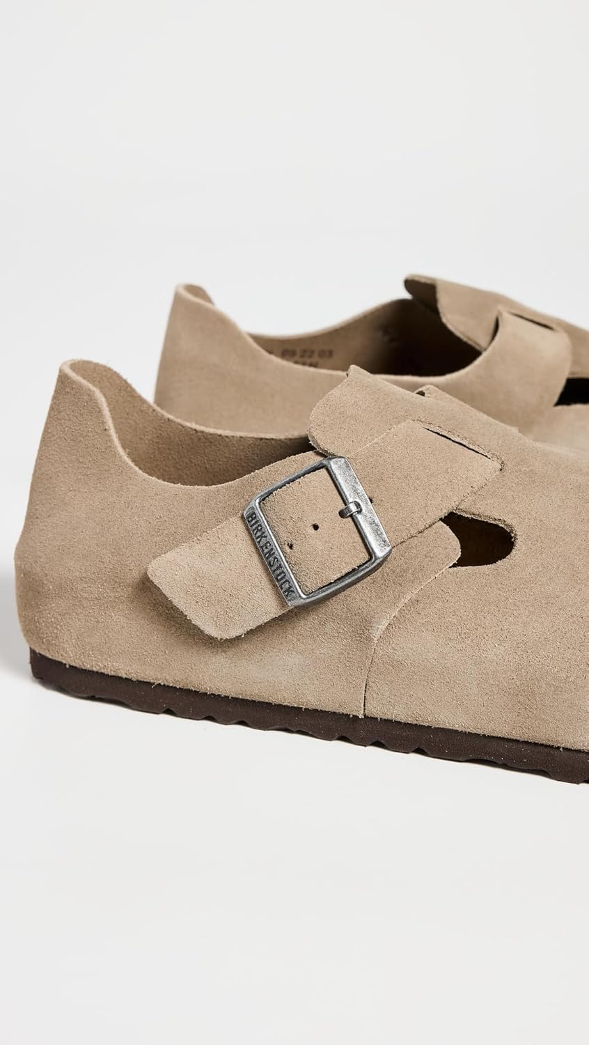 Мужские сабо Birkenstock London, 11-11.5 Taupe — фото 4
