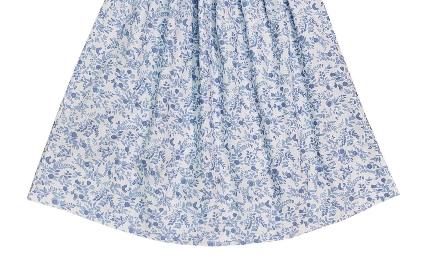 

Платье для девочки Bella Floral Smocked Dress в синем цвете Sweet Dreams