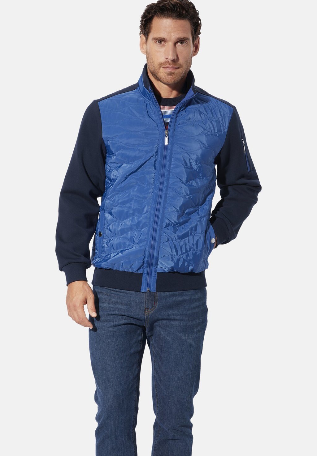 

Толстовка на молнии PALRON - Light jacket Babista, синий