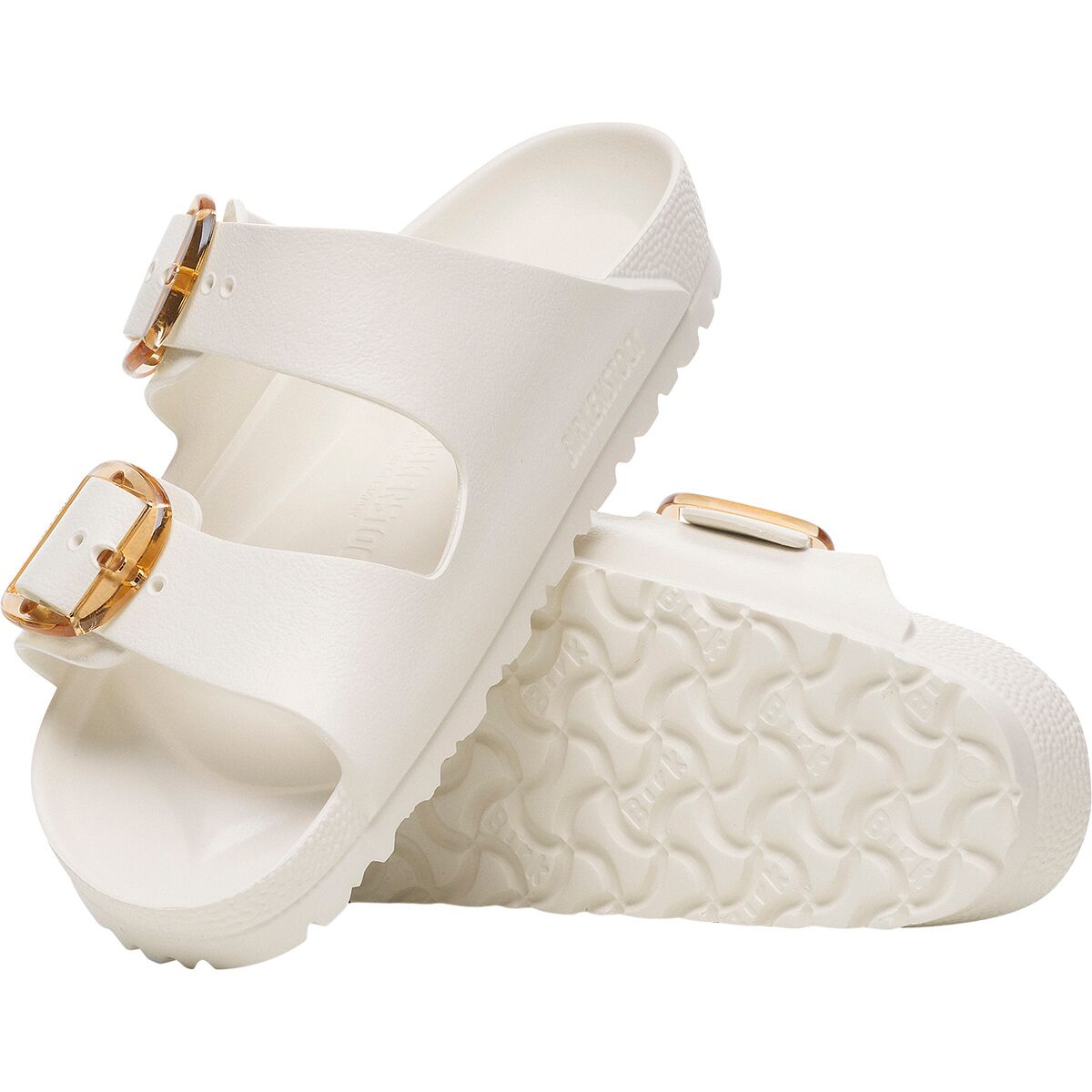 Аризона сандалии узкие с крупной пряжкой eva Birkenstock, цвет eggshell eva — фото 2