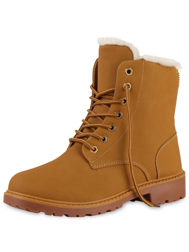 Ботильоны VAN HILL Worker Boots Serenity, светло-коричневый