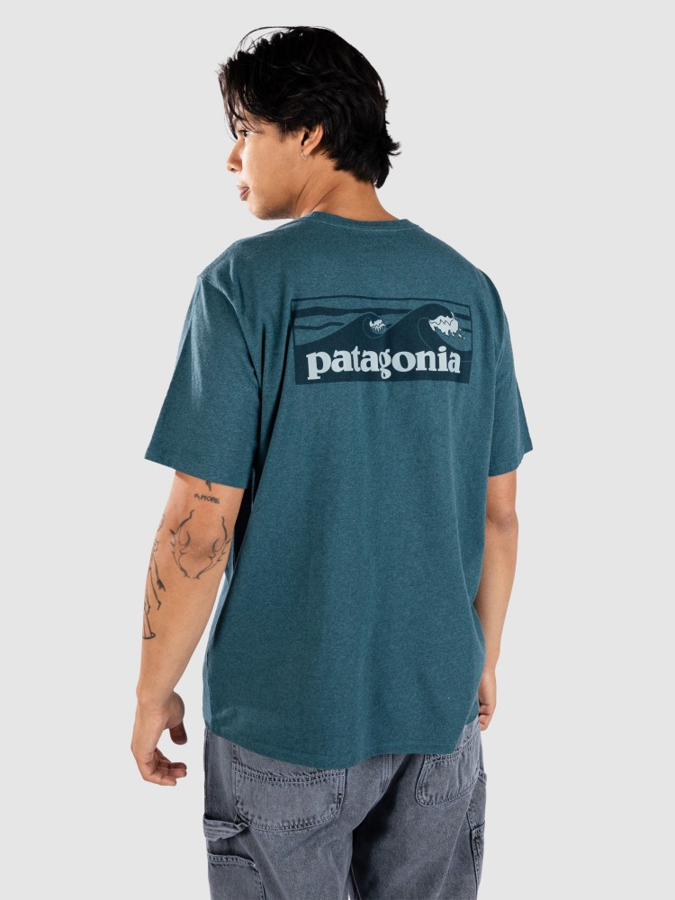 

Футболка Patagonia Boardshort Logo Pocket Responsibili T-Shirt, wetland blue, Синий, Футболка Patagonia Boardshort Logo Pocket Responsibili T-Shirt, wetland blue