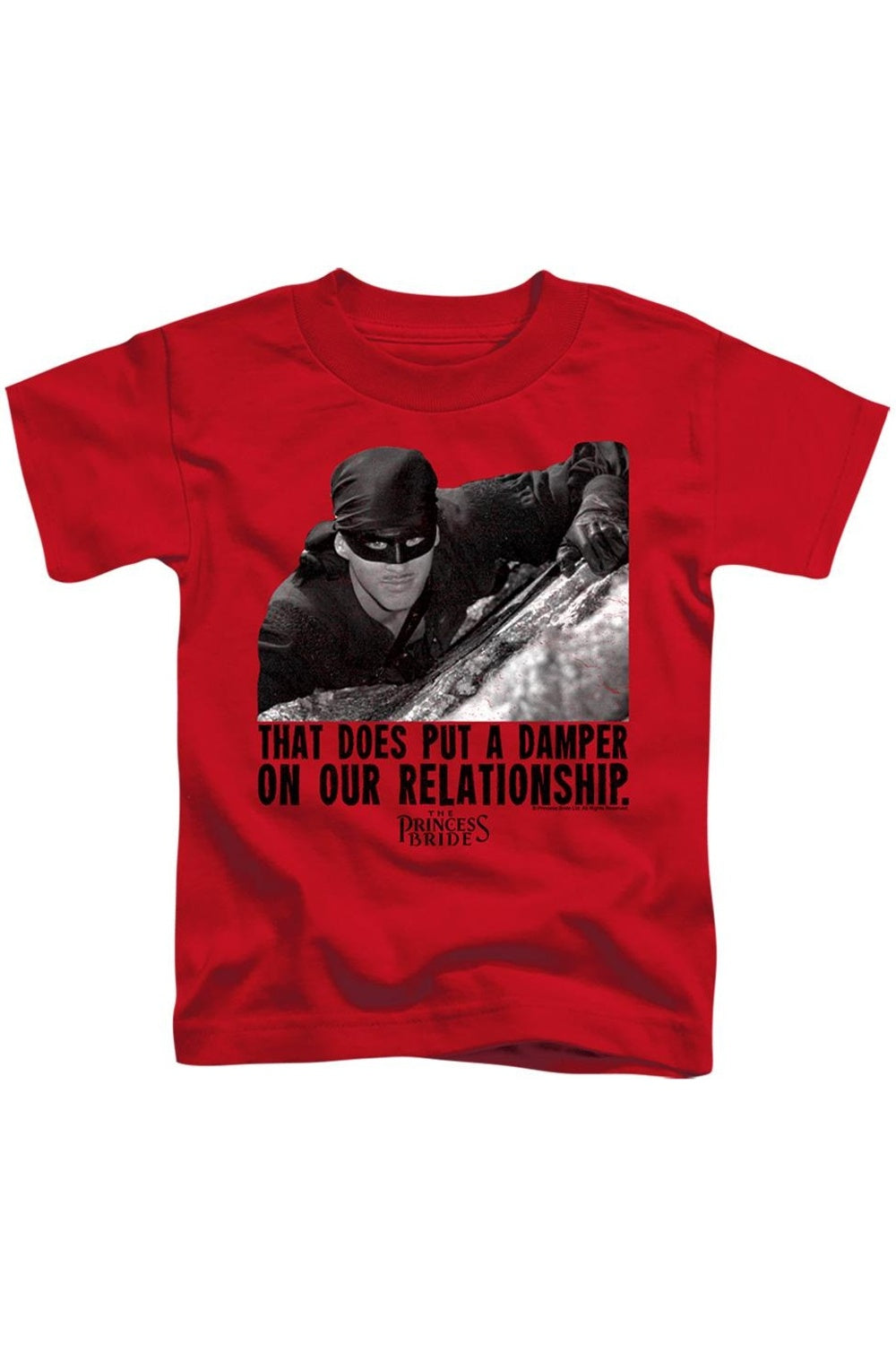 

Футболка с коротким рукавом "Принцесса-невеста" для детей Gildan, красный