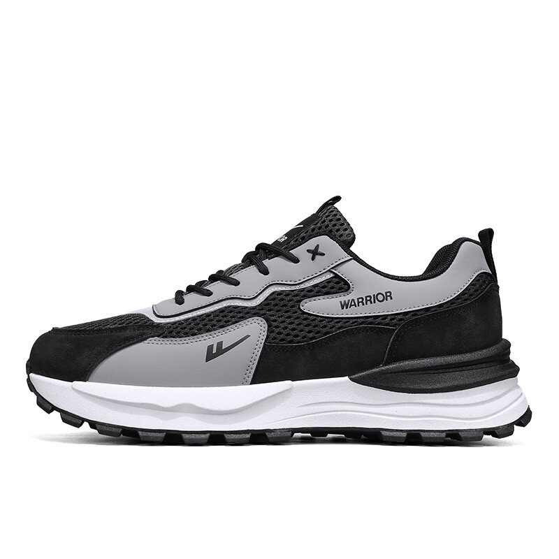

Кроссовки WARRIOR Lifestyle Shoes Men Low-top Black/grey, черный/серый