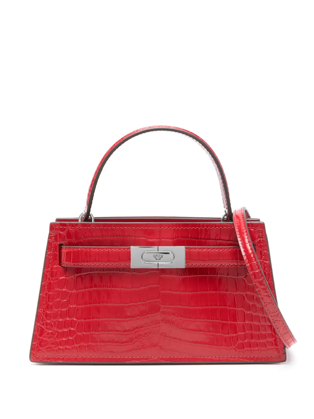 

Сумка-тоут Petite Lee Radziwill Tory Burch, красный