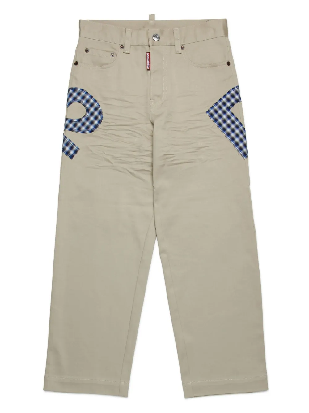 

Брюки с нашивкой-логотипом DSQUARED2 KIDS, нейтральный