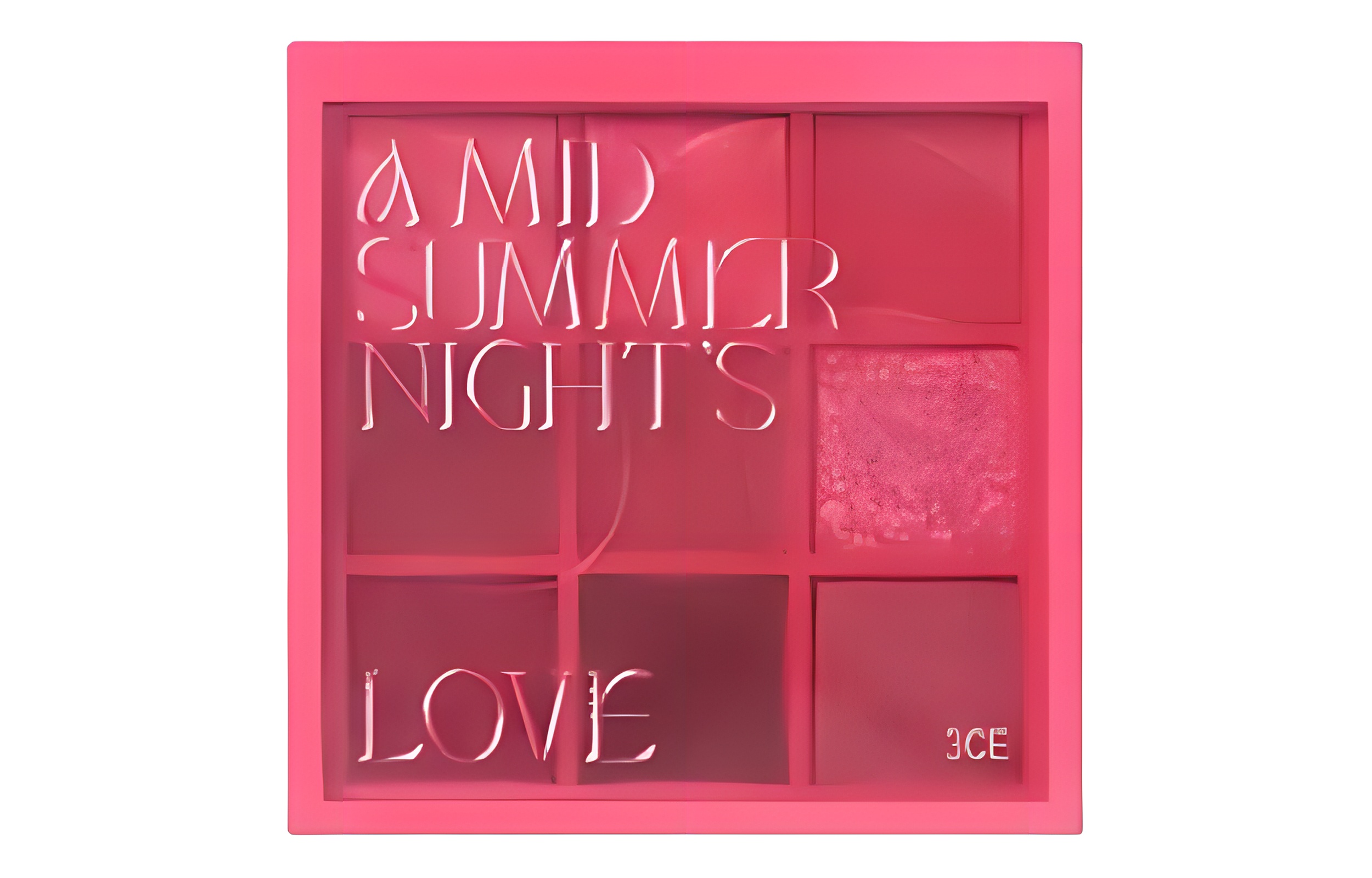 

3CE Heartstrings Rose Smoke Pink 9-Grid теней для век без эффекта маскировки, подчеркивающих выразительность глаз #AUTO FOCUS