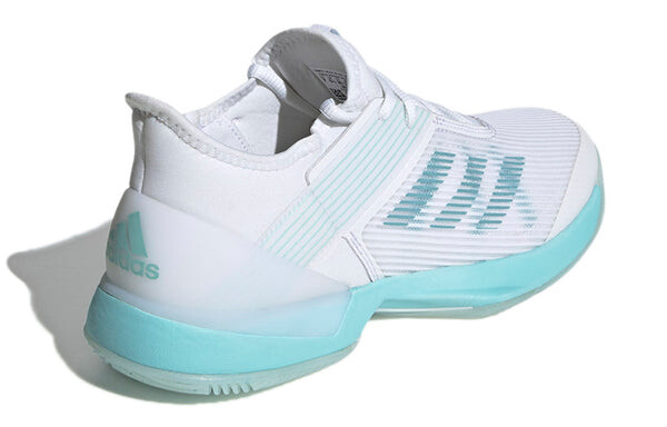 Кроссовки parley x adizero ubersonic 3 'blue spirit' Adidas, белый — фото 4
