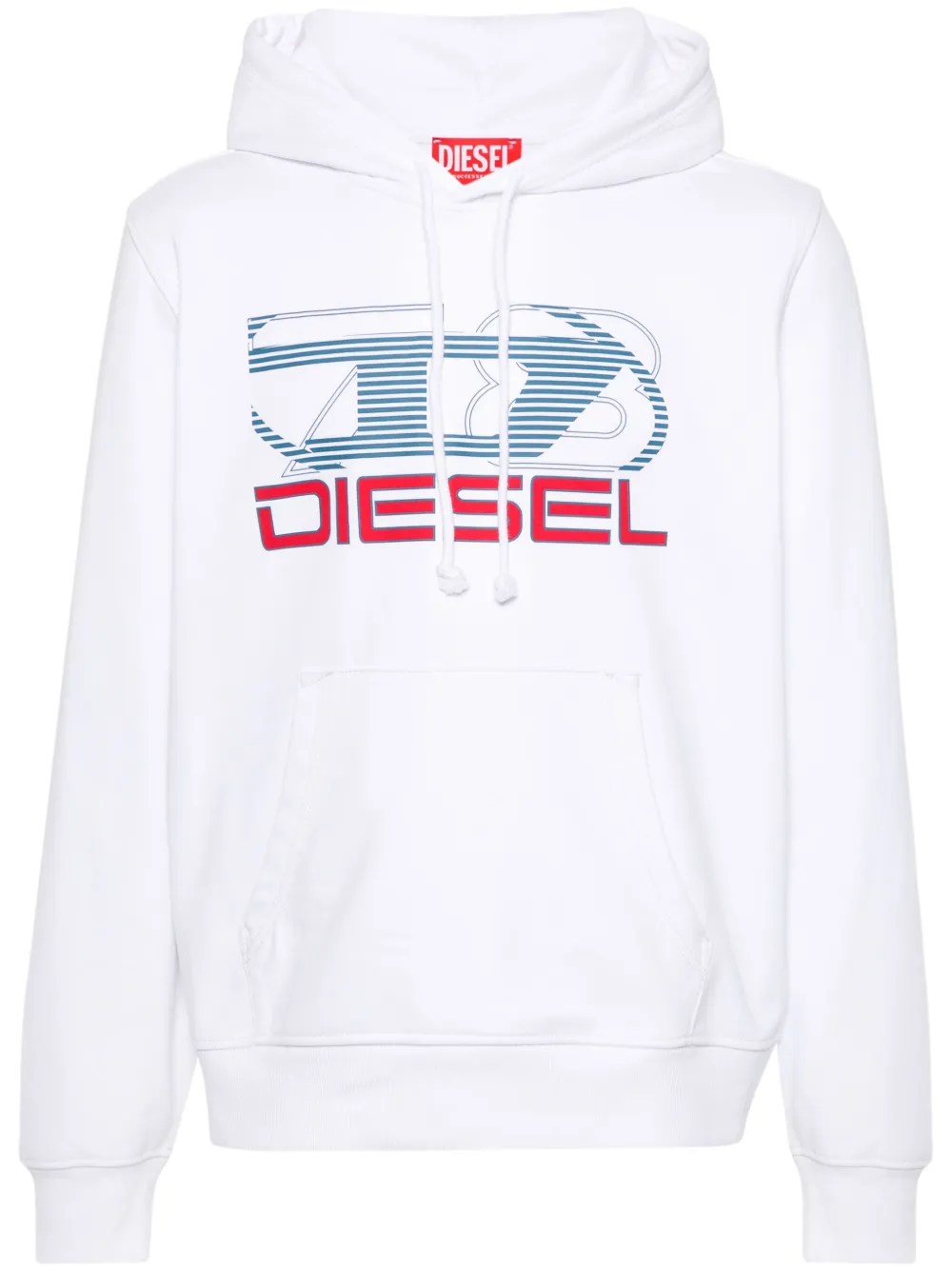 

Худи S-Ginn-Hood из джерси DIESEL, белый