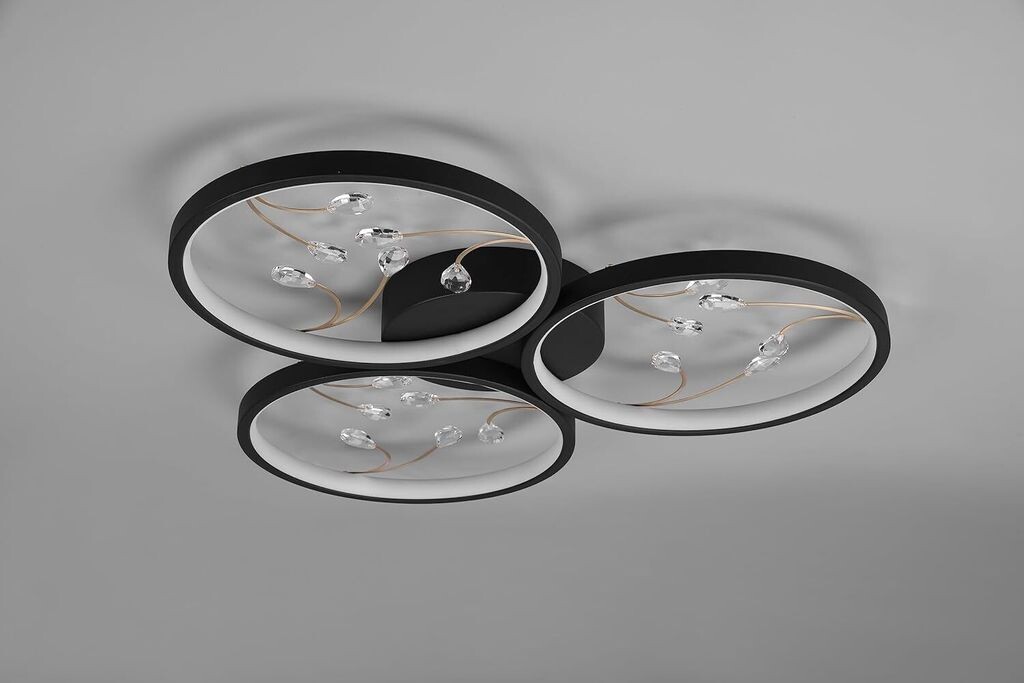 

Подсветка Groover LED потолочный светильник, современный, Ø 62 см, высота: 6 см, черный матовый, металл, макс: 30 Вт lightling