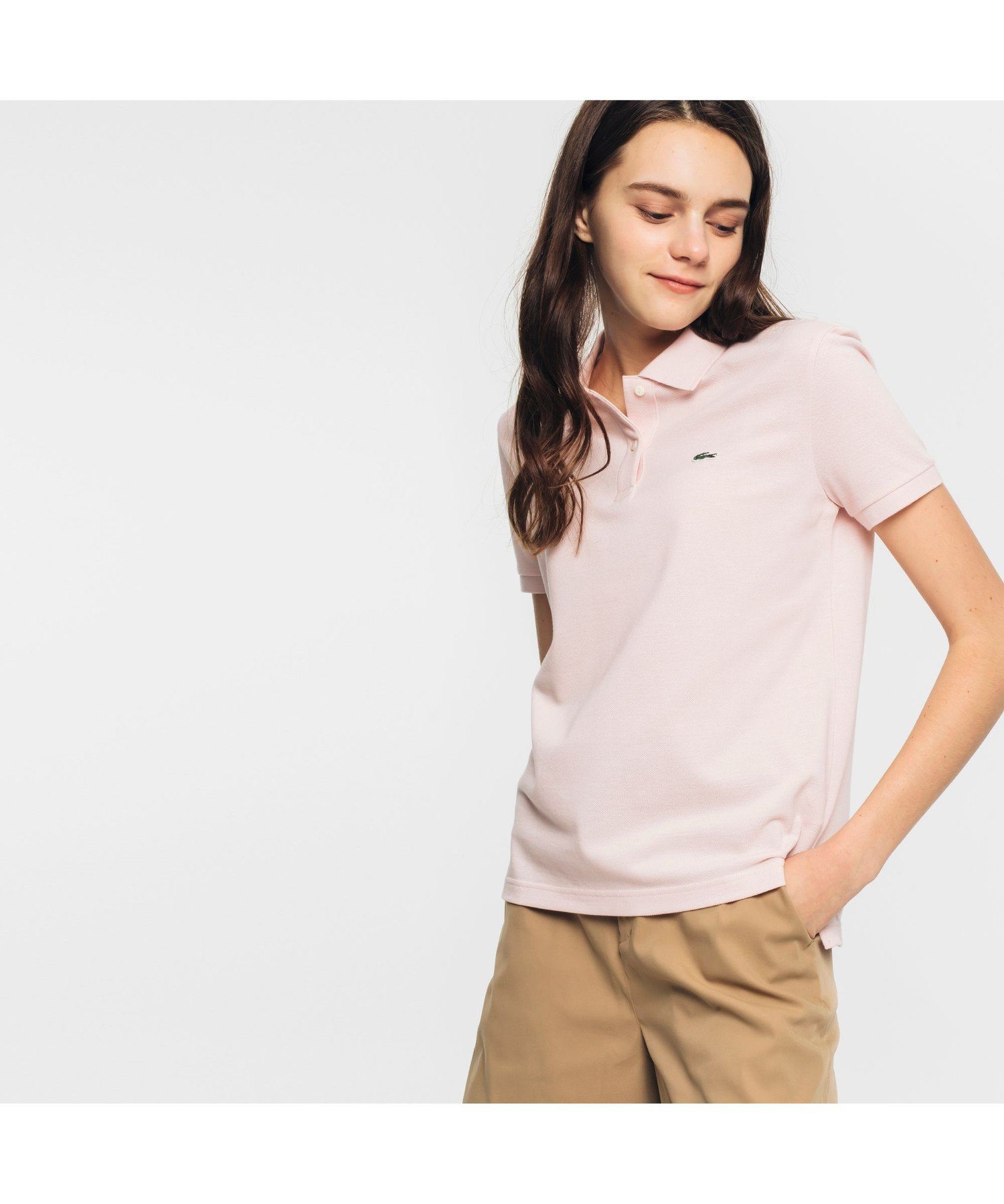 Поло-рубашка LACOSTE Baby Pink