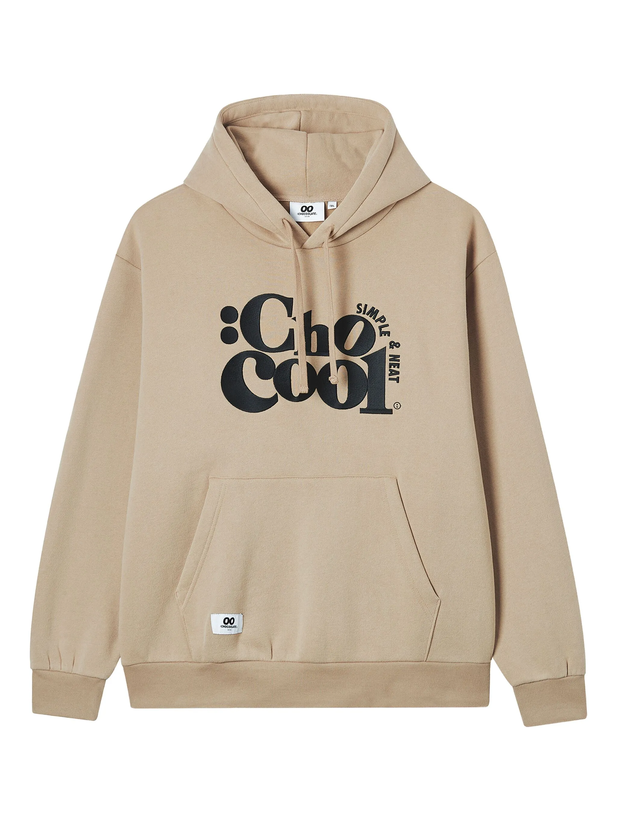 

Худи с логотипом Chocoolate, бежевый
