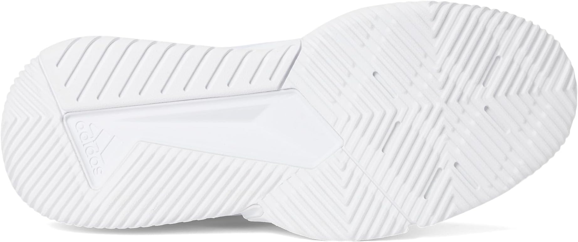 Кроссовки adidas Men's Court Team Bounce 2.0 Volleyball Shoes, White/Black/White — фото 3