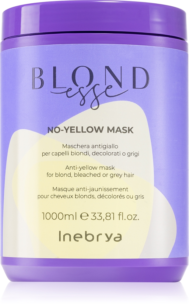 

Маска для волос Blondesse No-Yellow Mask для нейтрализации желтизны Inebrya, 1000 мл