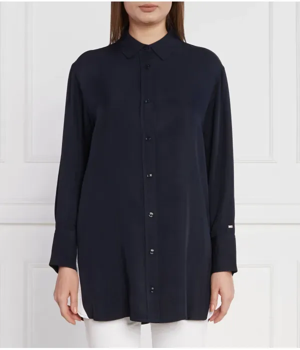 Платье PIECED GLB STP Tommy Hilfiger, темно-синий