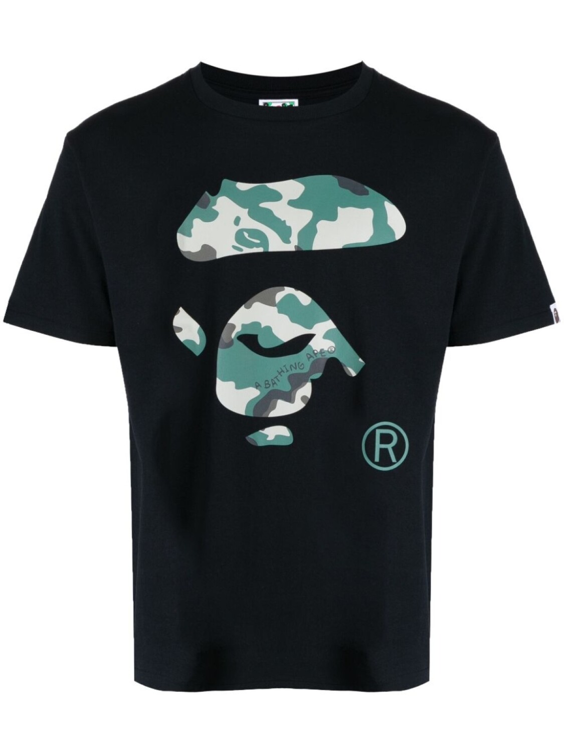 

A BATHING APE футболка с логотипом, черный