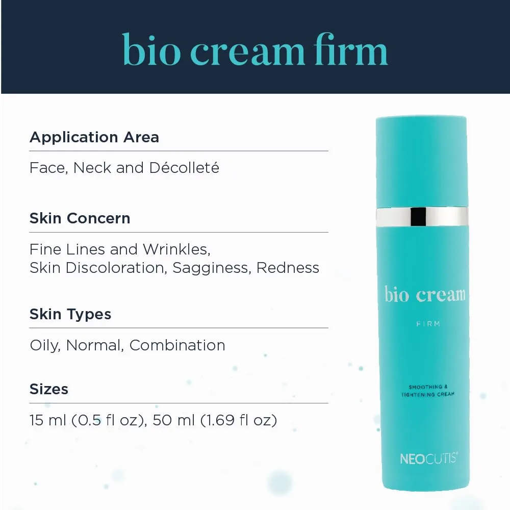 Neocutis Bio Cream Firm - Крем для разглаживания и подтяжки кожи - Поддерживает выработку коллагена и эластина - 50 мл — фото 4