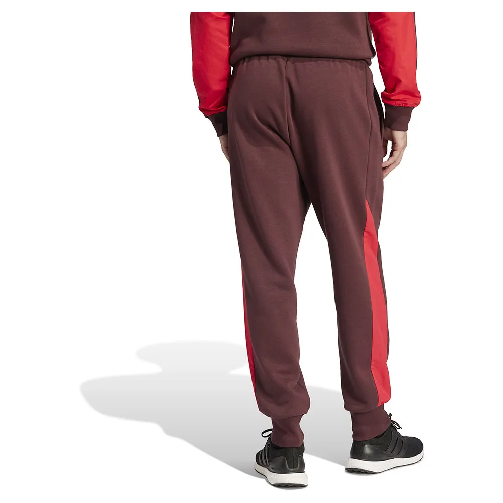Брюки adidas Seasonal Essentials Colorblock, фиолетовый — фото 2