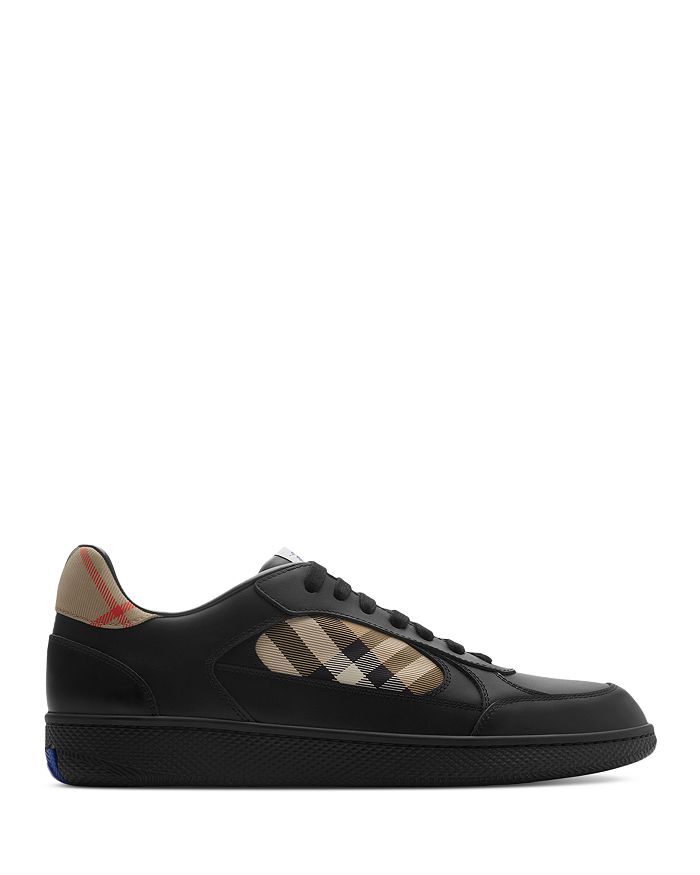 

Мужские кроссовки низкие Terrace Check Burberry, черный