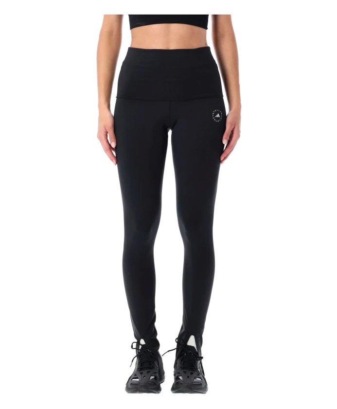

Леггинсы с разрезом спереди Adidas By Stella Mccartney, черный
