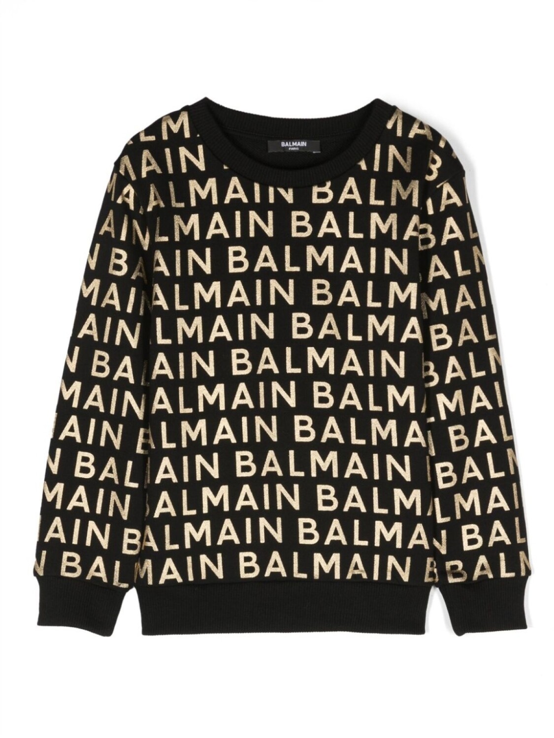 

Balmain Kids толстовка с логотипом, черный