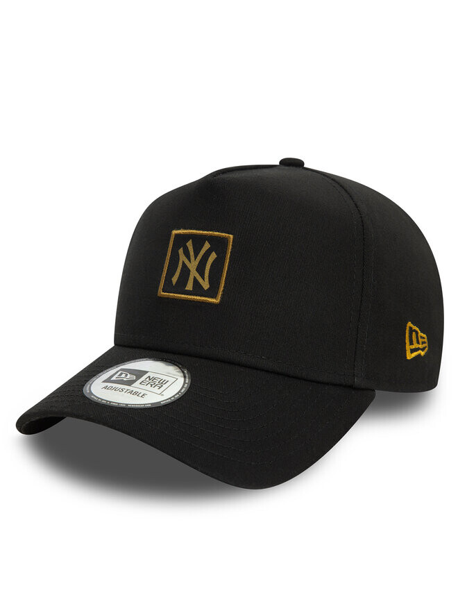 

Бейсболка New Era Metallic Patch New York Yankees 9FORTY E-Frame 60580701, черный