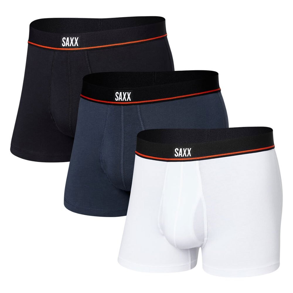 

Боксеры SAXX Underwear Non-Stop Stretch Fly 3 шт, разноцветный