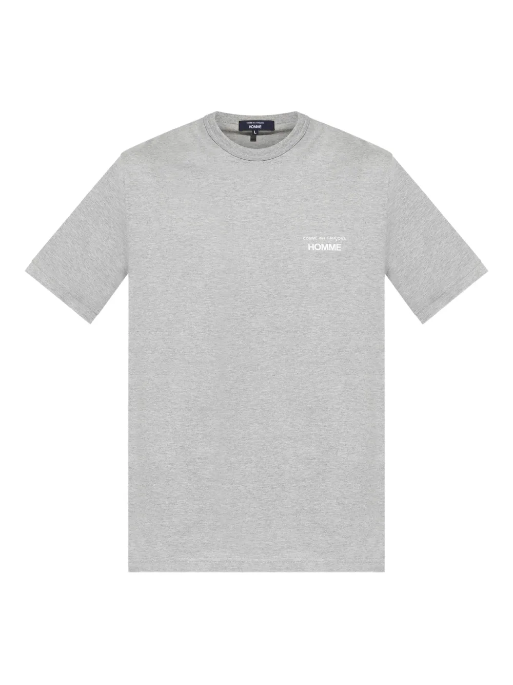 

Хлопковая футболка с логотипом Comme des Garçons Homme, серый