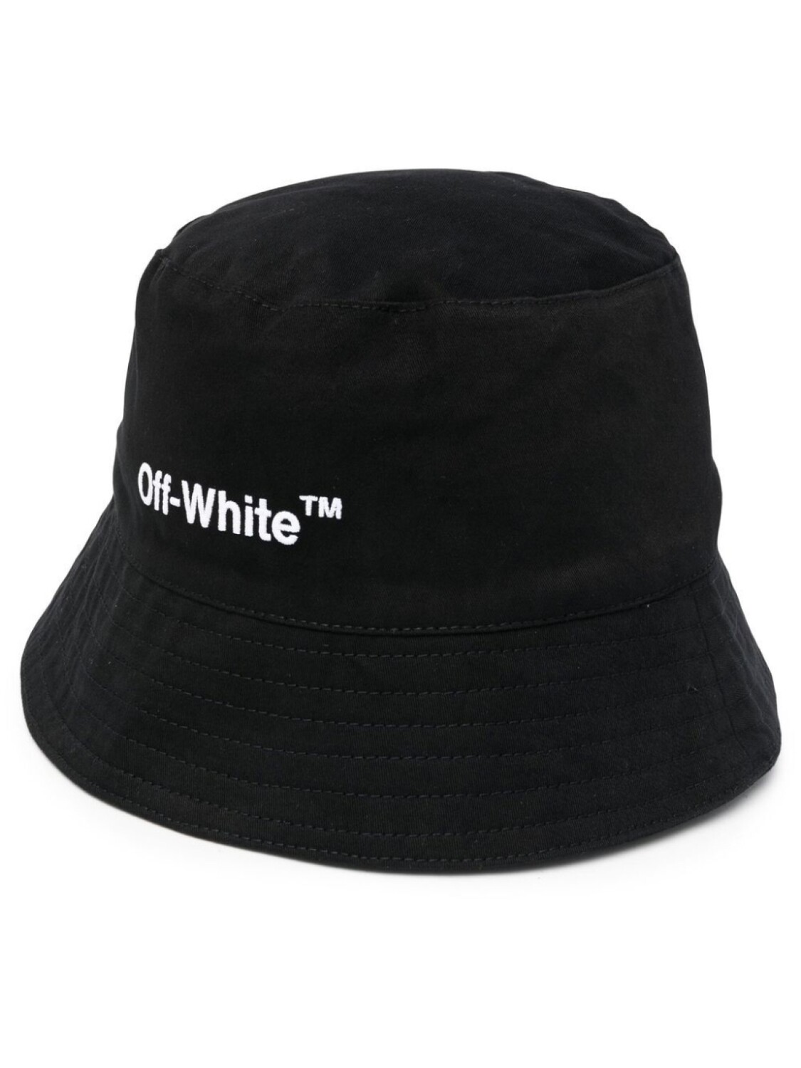 Панама Helvetica с логотипом Off-White, черный