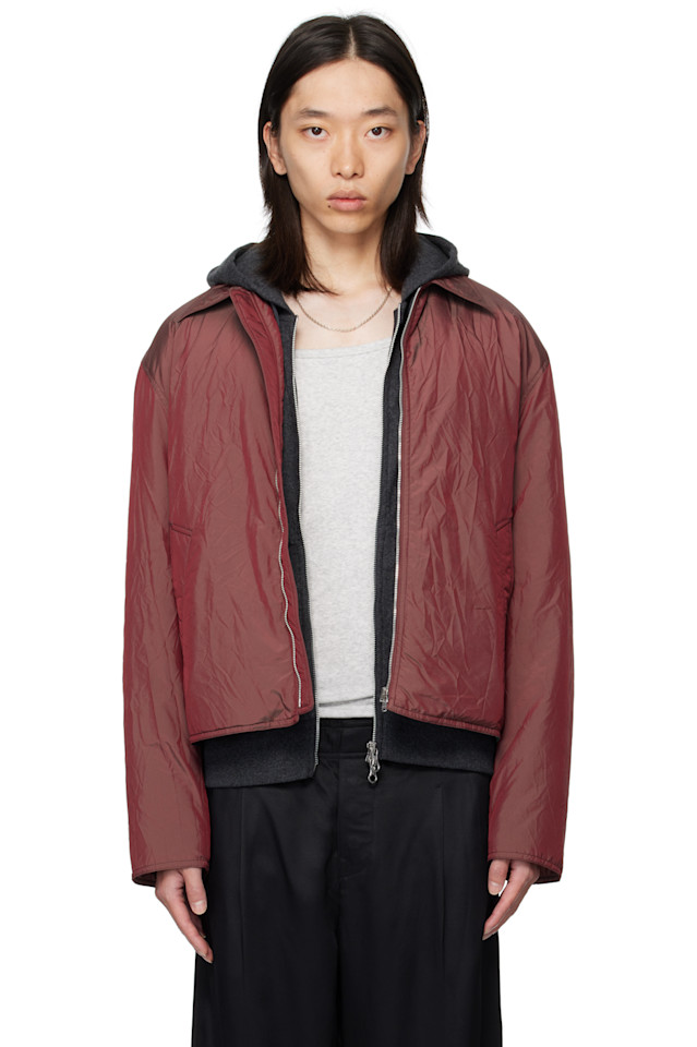 

Our Legacy Бордовый легкий жакет