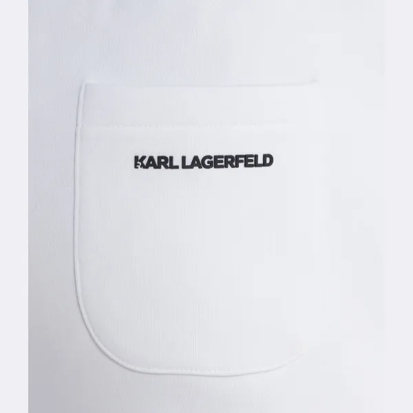 Спортивные шорты стандартного кроя Karl Lagerfeld, белый — фото 3