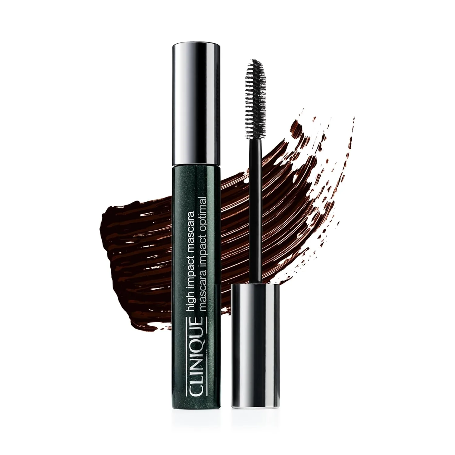 Тушь Clinique High Impact | Удлиняет, придает объем и безопасна для чувствительной кожи вокруг глаз, Black/Brown